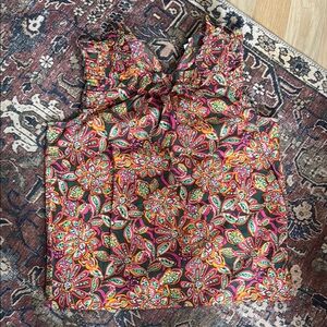 J. Crew Factory Floral Print Tank Top